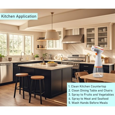 Pulverizador de agua con ozono automático