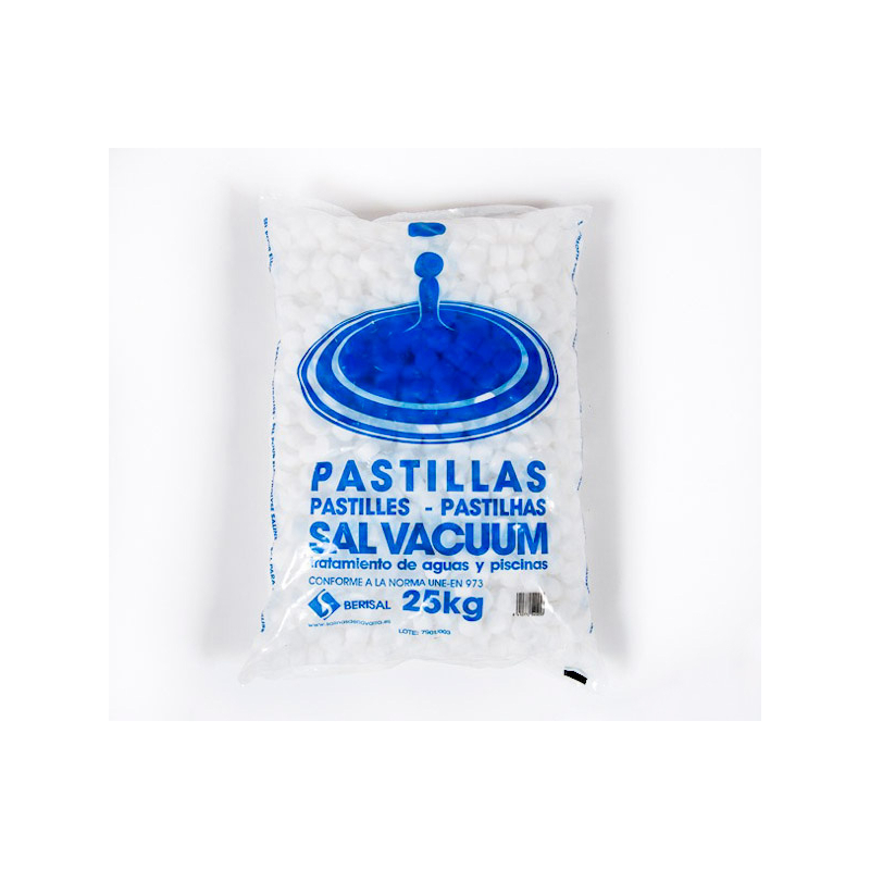 Vacuum Sal EN TABLETAS DESCALCIFICADOR 25 KG : .es: Hogar y