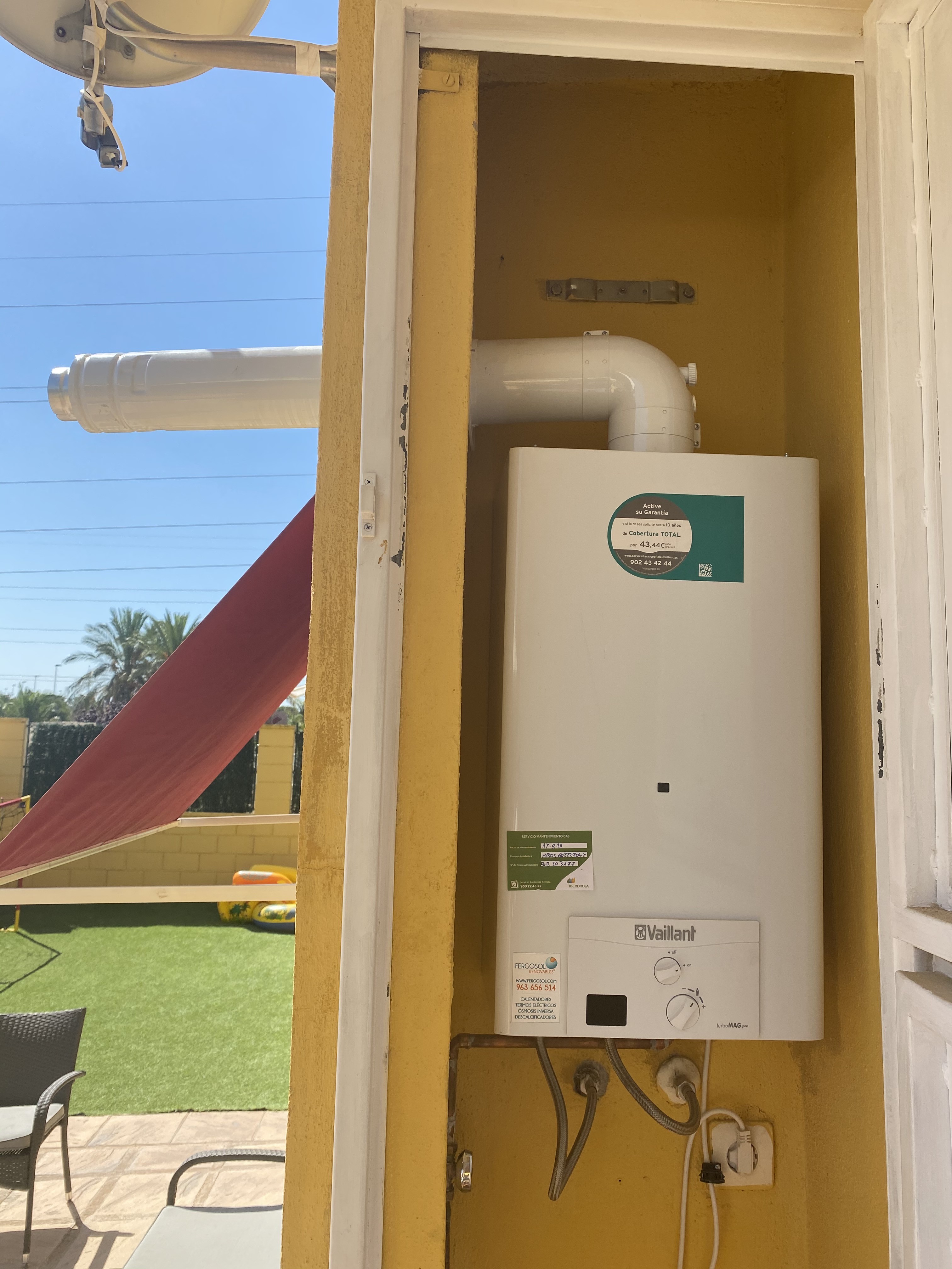 calentador de gas estanco en Valencia 963656514